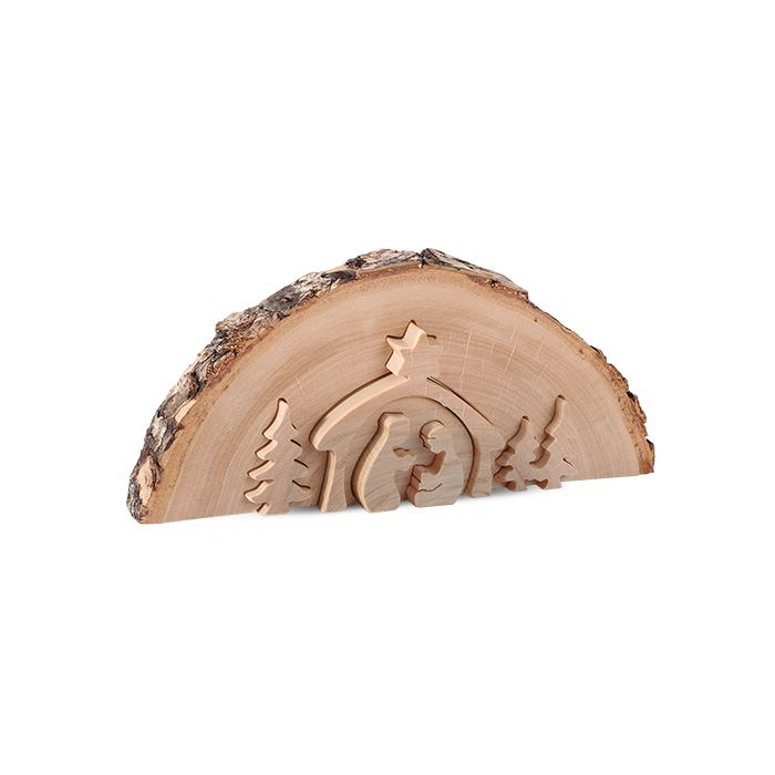 kerstversiering hout